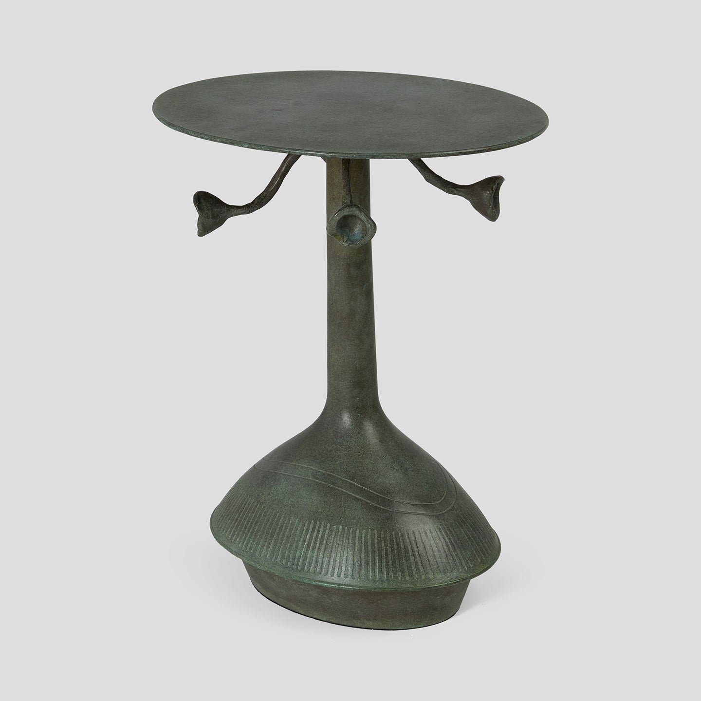The Grace Table in Verdigris