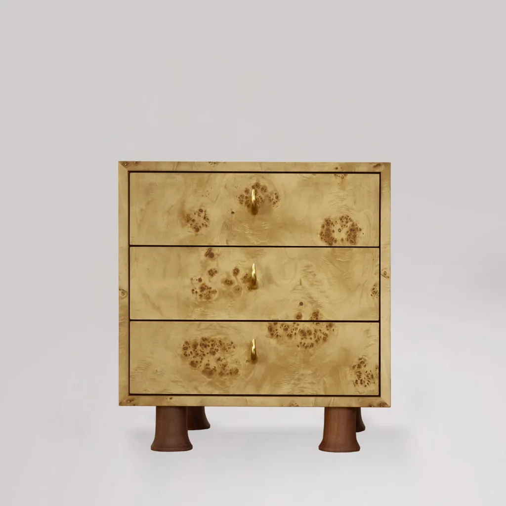 The Sable Bedside Tables - Drawers