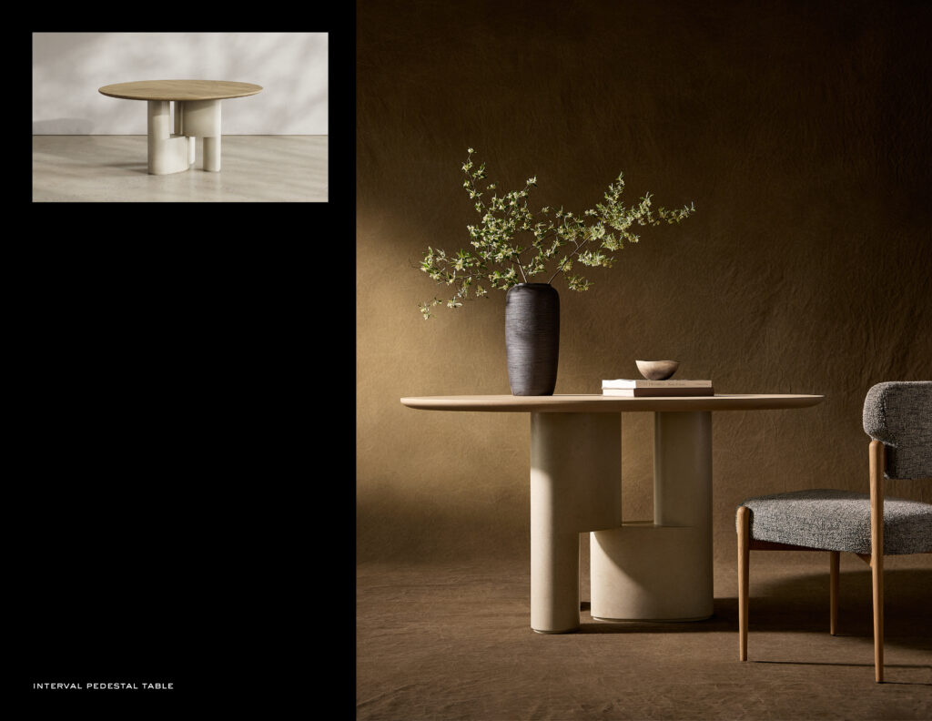 Workshop Collection – internal pedestal table