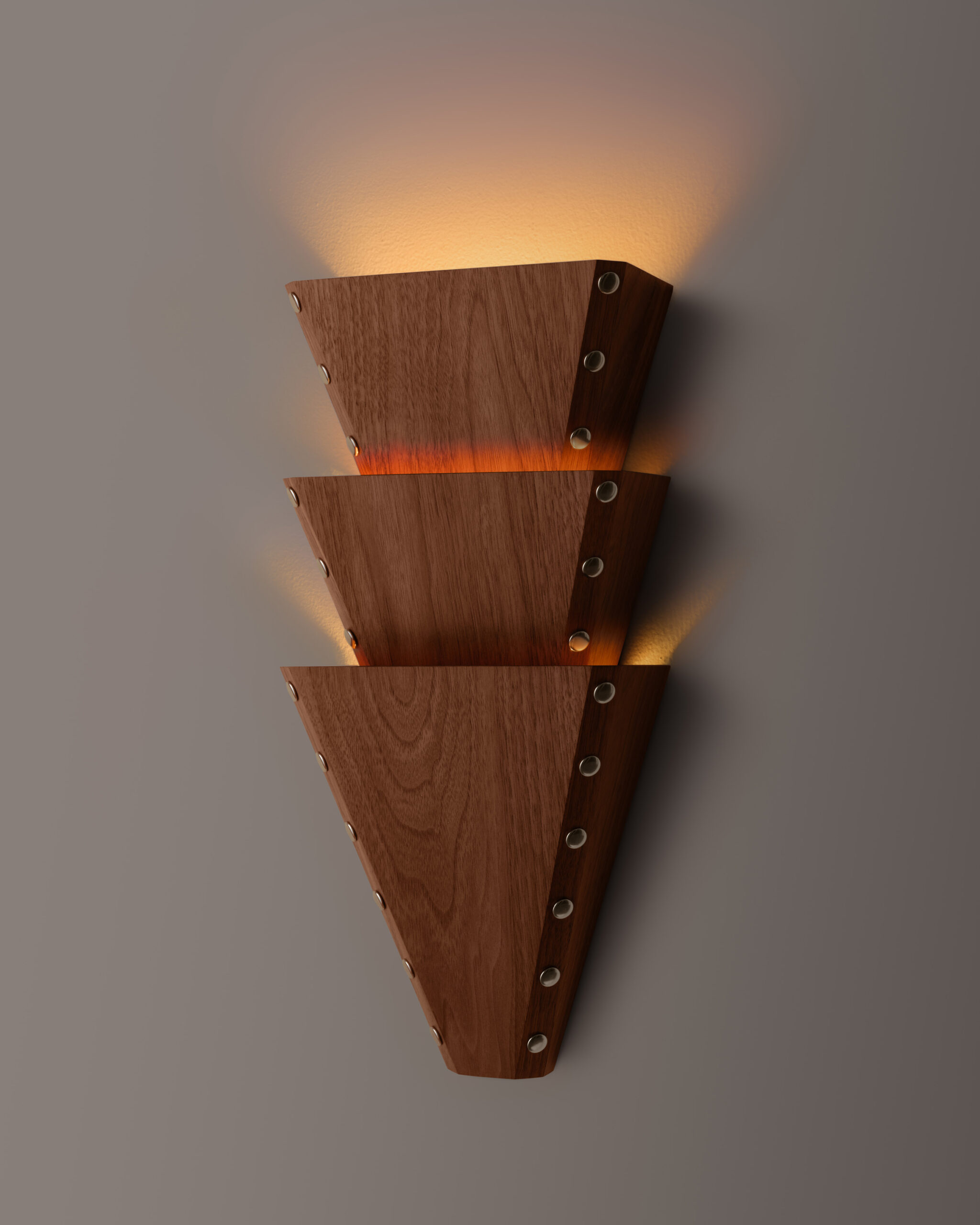 Stud Sconce Pyramid 3